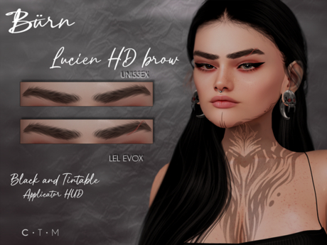 Second Life Marketplace - BURN - LUCIEN HD BROW
